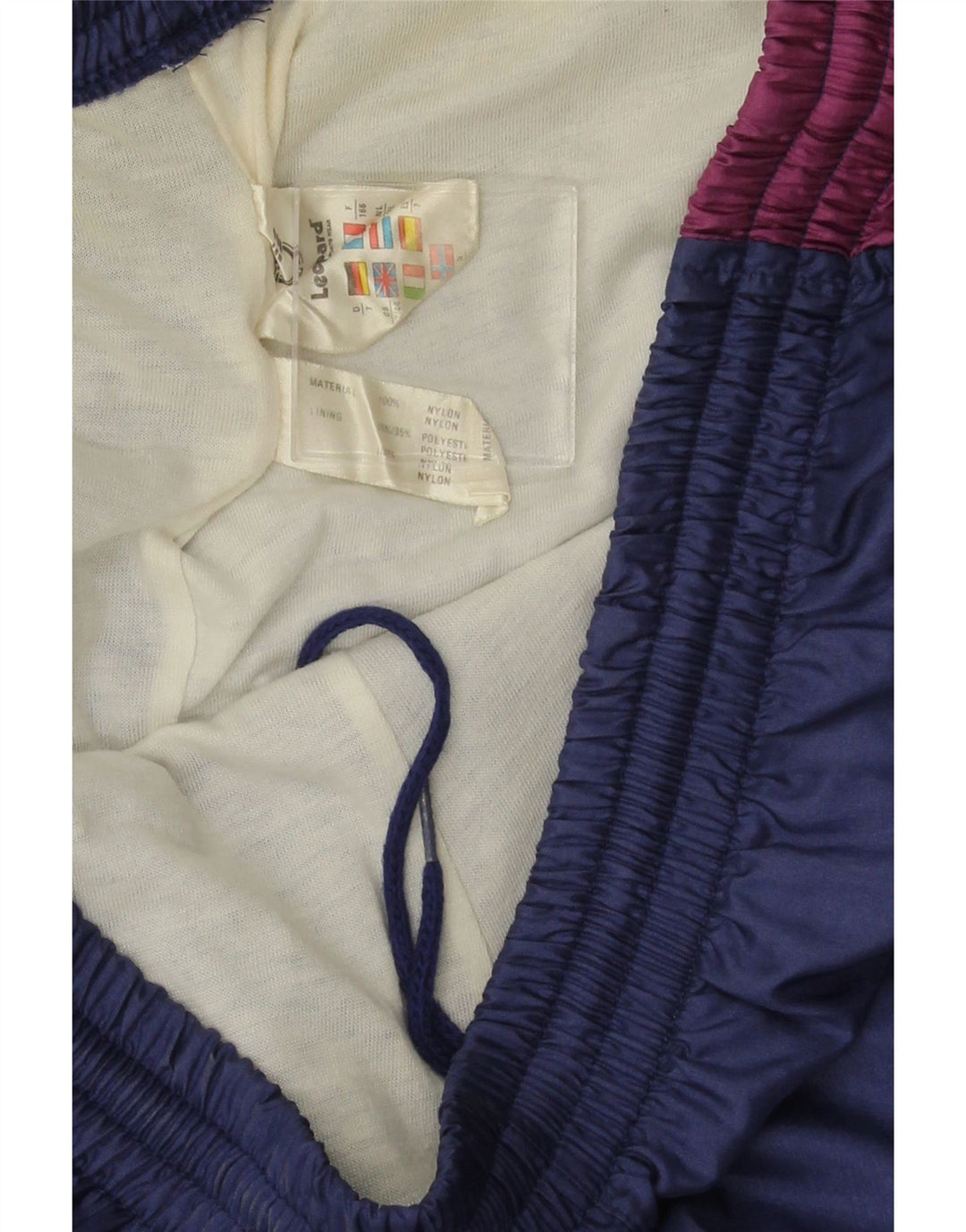 LEOPARD Mens Tracksuit Trousers Joggers UK 42/44 Large Navy Blue