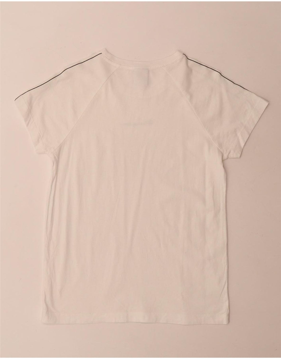 Champion Mens Graphic T-Shirt Top Medium White