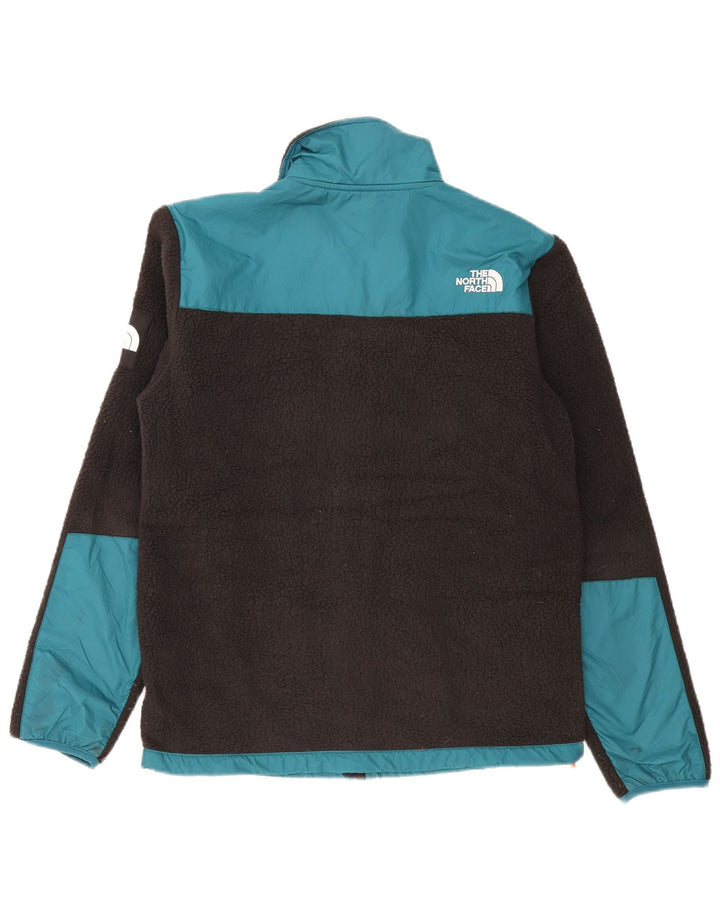 The North Face Mens Fleece Jacket UK 38 Medium Black Colourblock Polyester