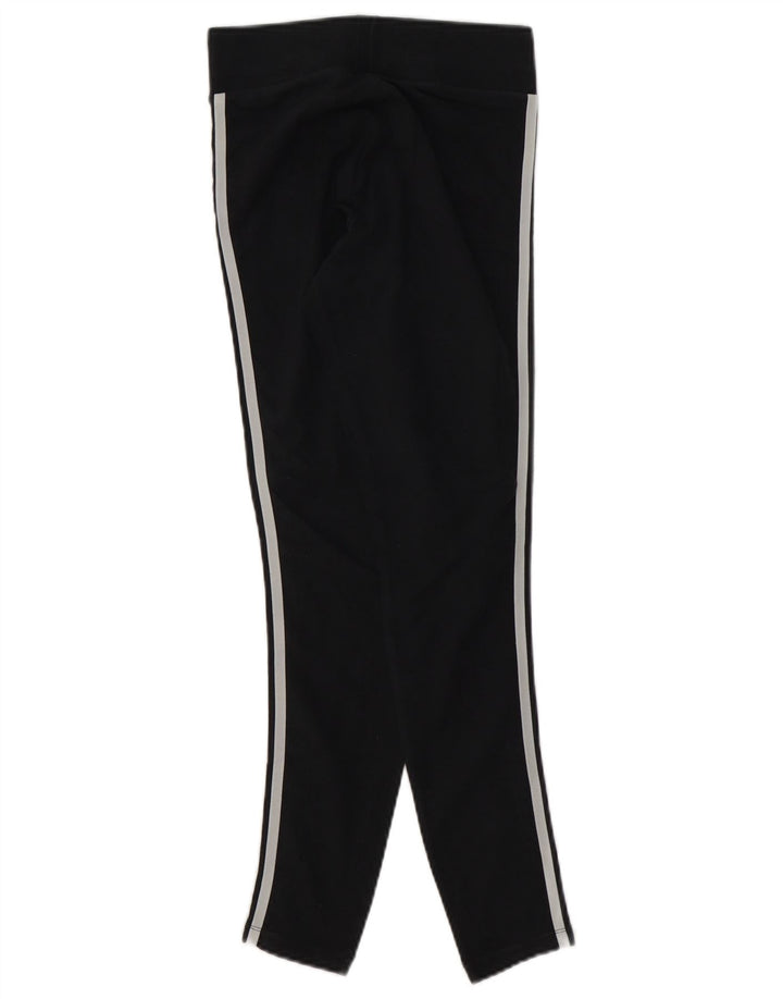 Adidas Womens Leggings UK 8 Small  Black Cotton