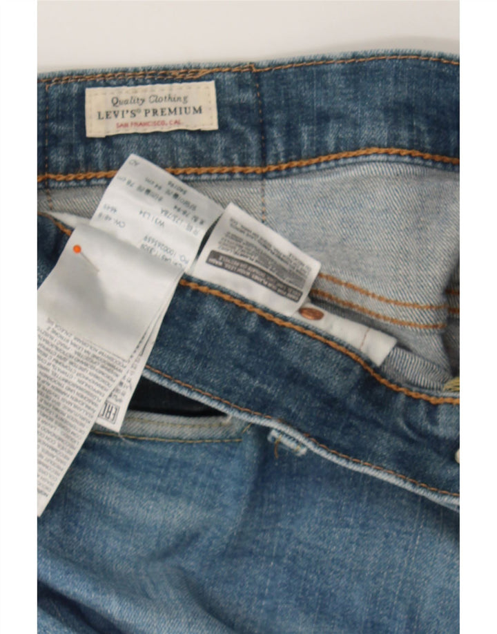 LEVI'S Mens 511 Slim Jeans W31 L34 Blue Cotton Vintage Levi's and Second-Hand Levi's from Messina Hembry 