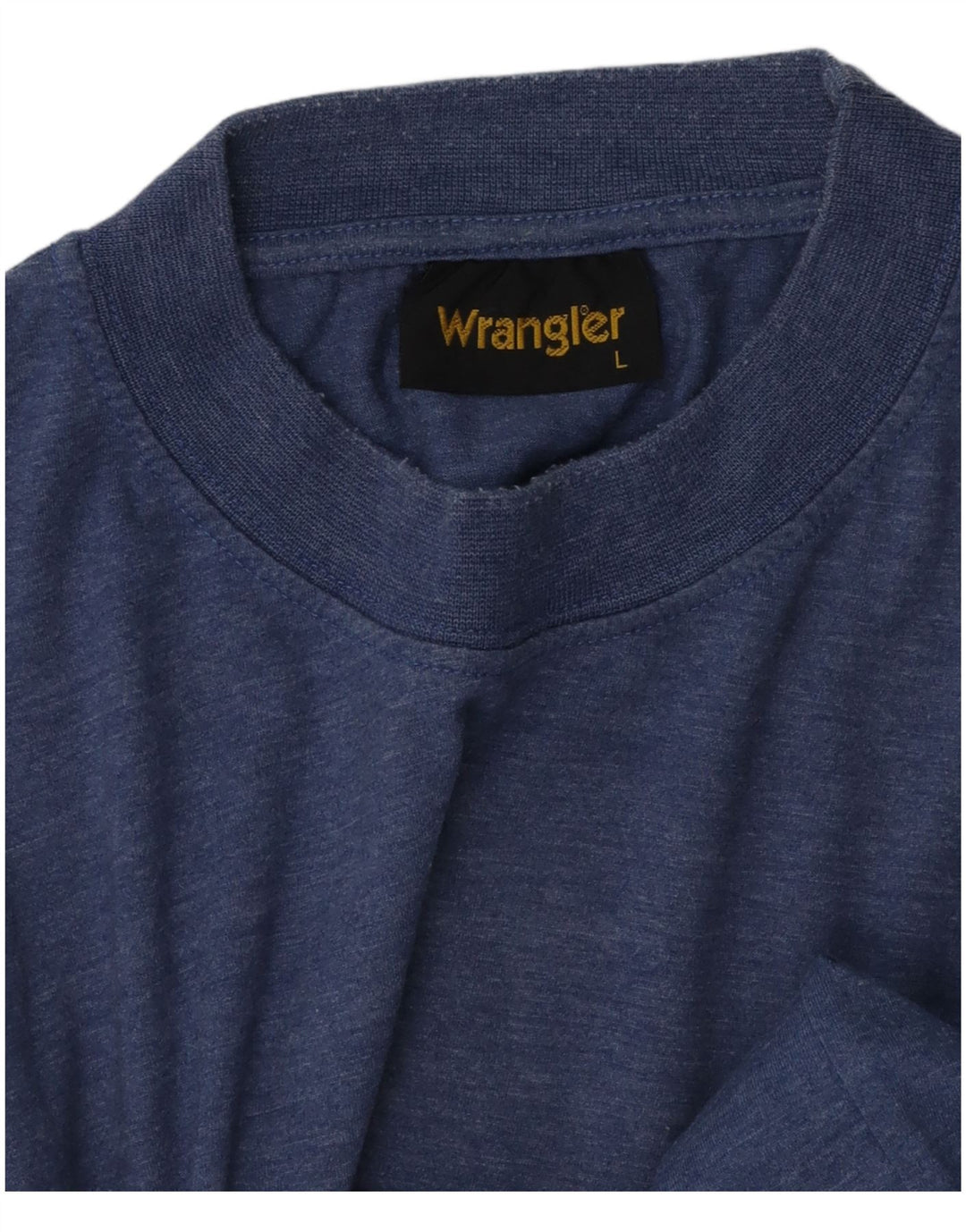Wrangler Mens T-Shirt Top Large Blue