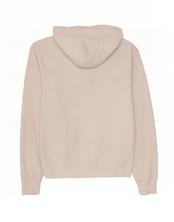 Hugo Boss Mens Graphic Hoodie Jumper Small White Cotton