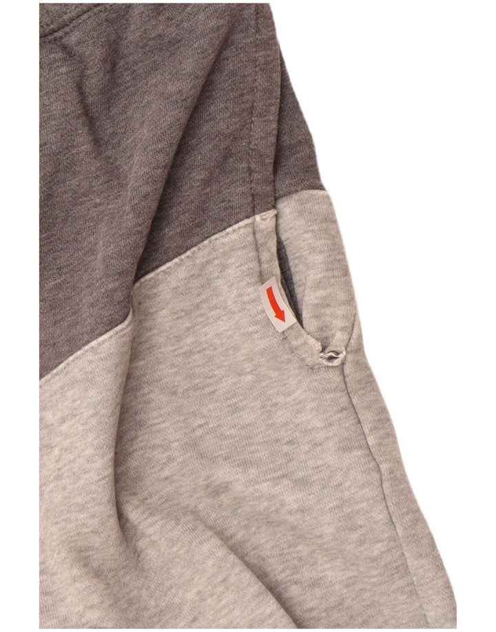 NIKE Mens Sport Shorts Large  Grey Colourblock Cotton