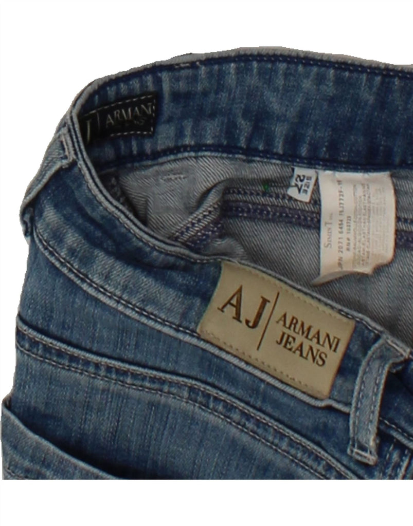 ARMANI Womens Capri Jeans W27 L20 Blue Cotton Vintage Armani and Second-Hand Armani from Messina Hembry 