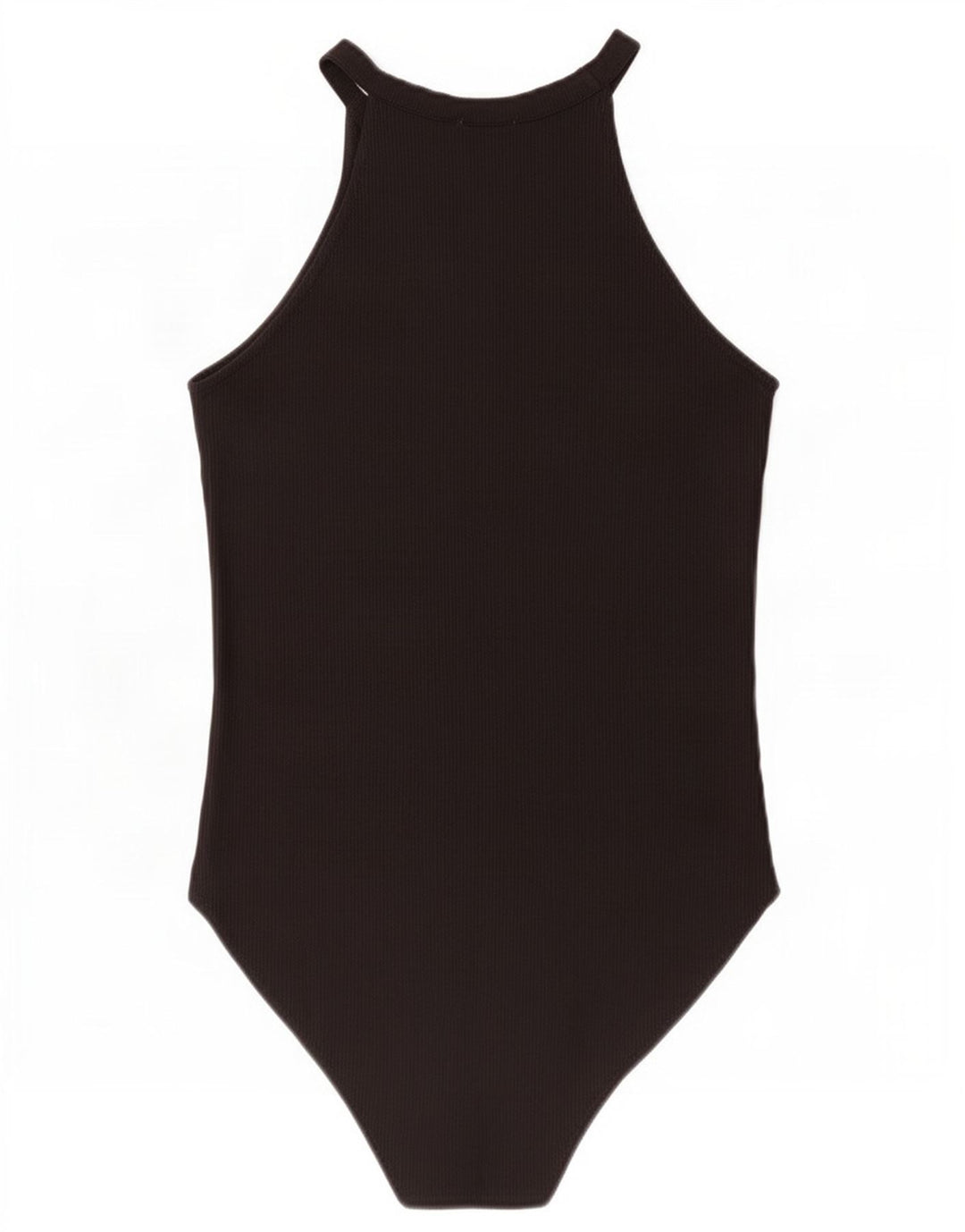 Zara Womens Trafaluc Sleeveless Bodysuit UK 12 Medium Black