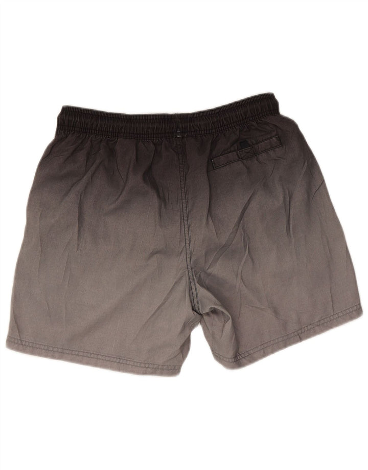 Marks & Spencer Mens Swimming Shorts Medium  Grey Colourblock Polyester