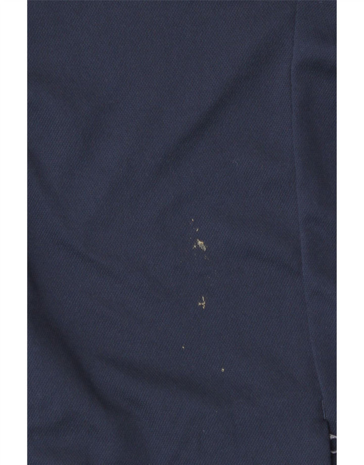 Nike Mens Tracksuit Top Jacket Small Navy Blue Polyester Sports
