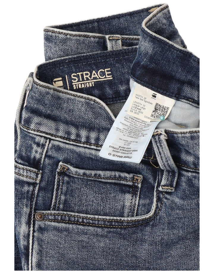 G-Star Mens Straight Jeans W28 L30 Blue Cotton