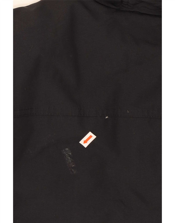Lee Mens Hooded Padded Jacket UK 40 Large Black Polyester