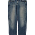 CALVIN KLEIN Mens Distressed Slim Jeans W34 L30 Blue