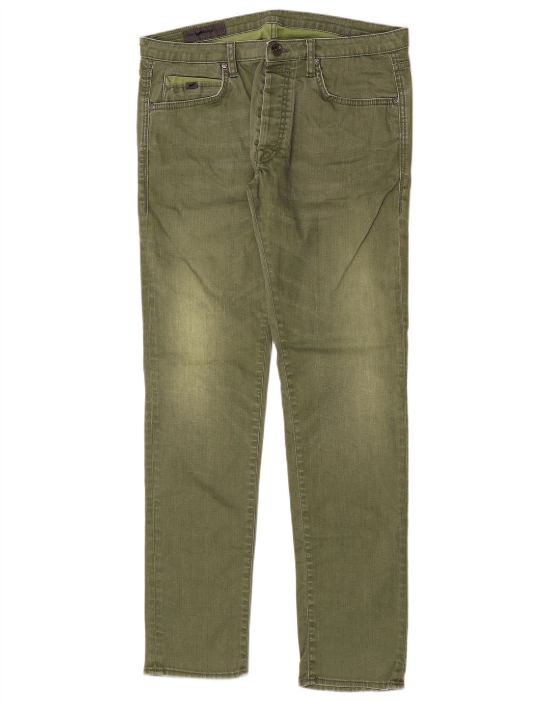 Gas Womens Slim Jeans W36 L32 Khaki