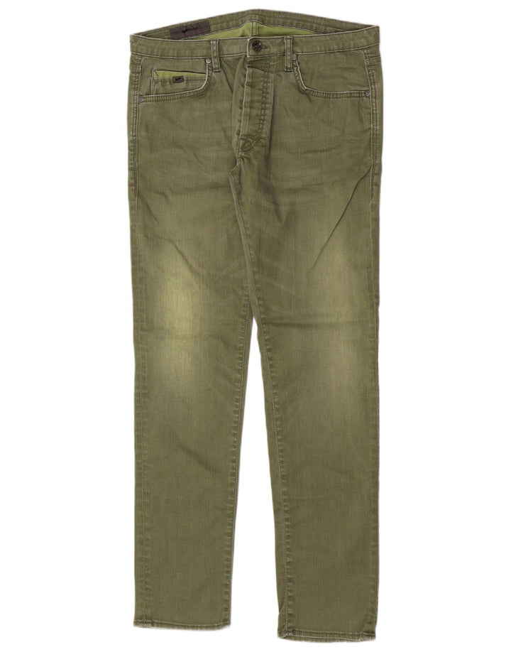 Gas Womens Slim Jeans W36 L32 Khaki