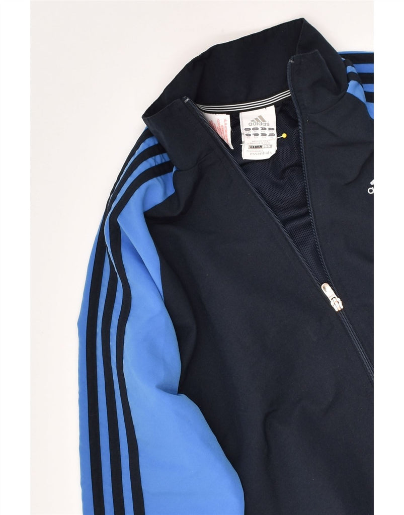 ADIDAS Boys Clima 365 Tracksuit Top Jacket 11-12 Years Navy Blue | Vintage Adidas | Thrift | Second-Hand Adidas | Used Clothing | Messina Hembry 