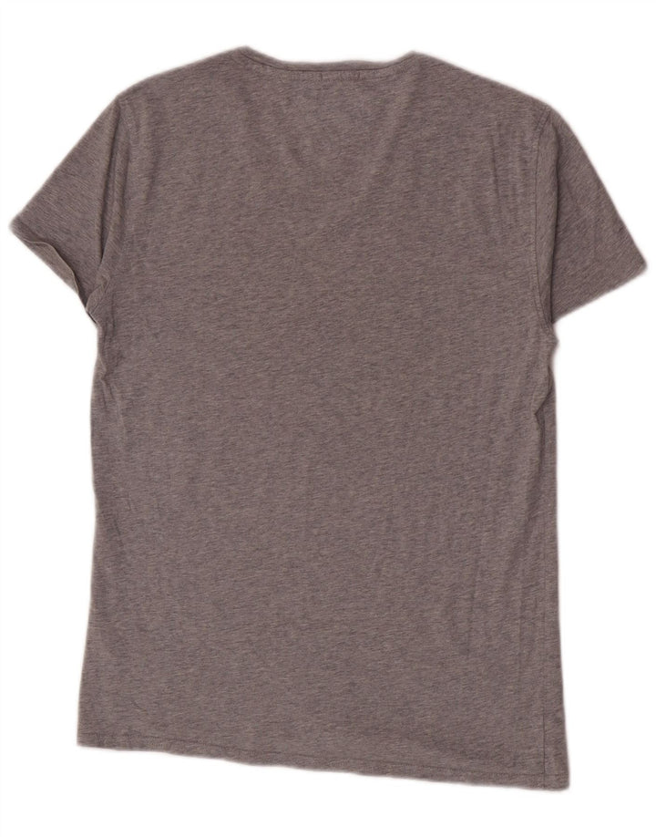 Tommy Hilfiger Mens T-Shirt Top Small Grey Cotton