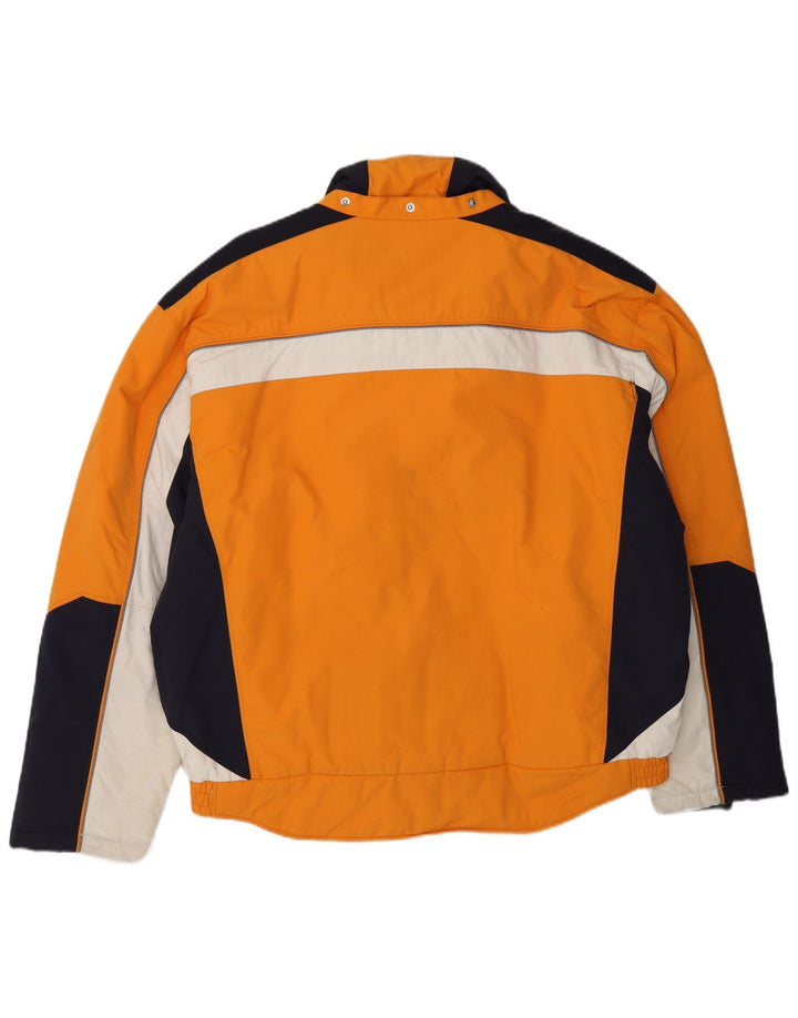 Sportsphere Mens Ski Jacket IT 54 2XL Orange Colourblock Nylon
