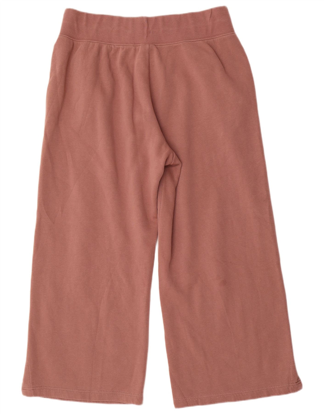 NIKE Womens Wide Leg Tracksuit Trousers UK 18 XL Pink Cotton