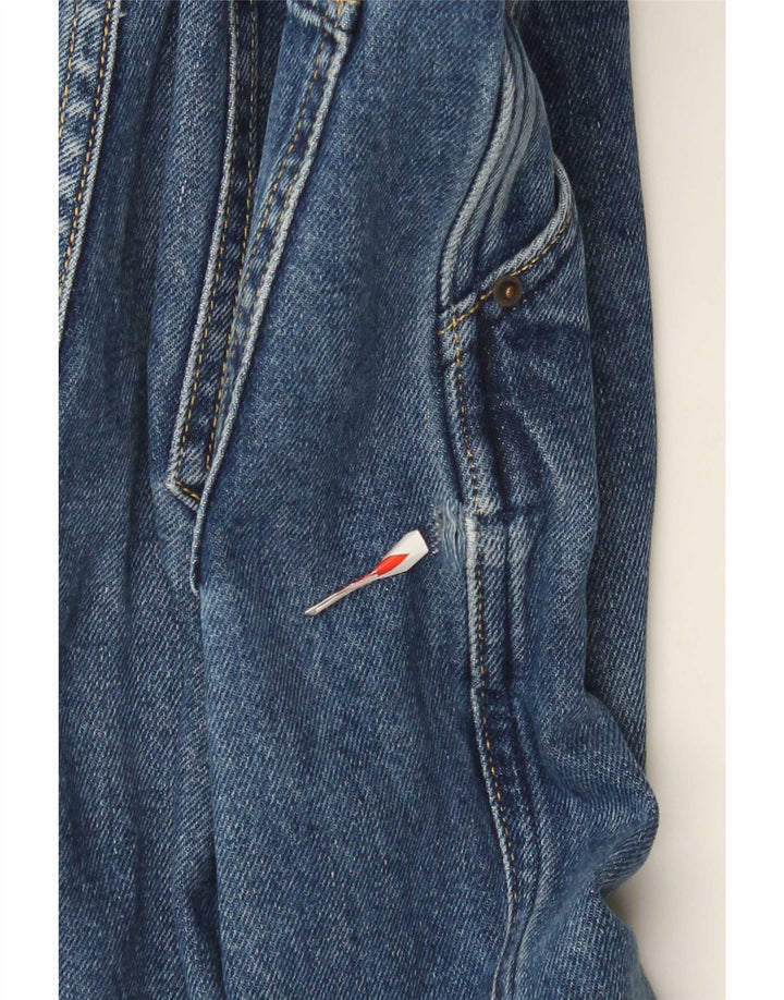 Massimo Dutti Womens Wide Leg Jeans EU 40 Medium W30 L30 Blue Cotton