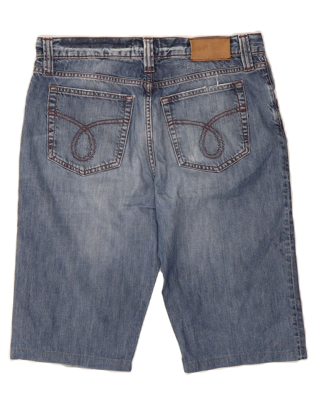 CALVIN KLEIN Mens Denim Shorts W32 Medium  Blue Vintage Calvin Klein and Second-Hand Calvin Klein from Messina Hembry 