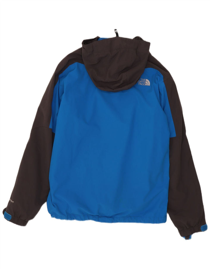 The North Face Boys Windbreaker Jacket 15-16 Years XL Blue Colourblock