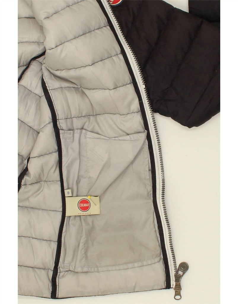 COLMAR Womens Padded Jacket IT 46 Large Black Vintage Colmar and Second-Hand Colmar from Messina Hembry 