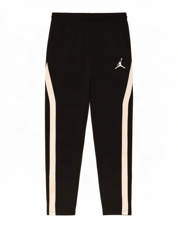 Jordan Boys Dri Fit Tracksuit Trousers 12-13 Years Large Black Colourblock