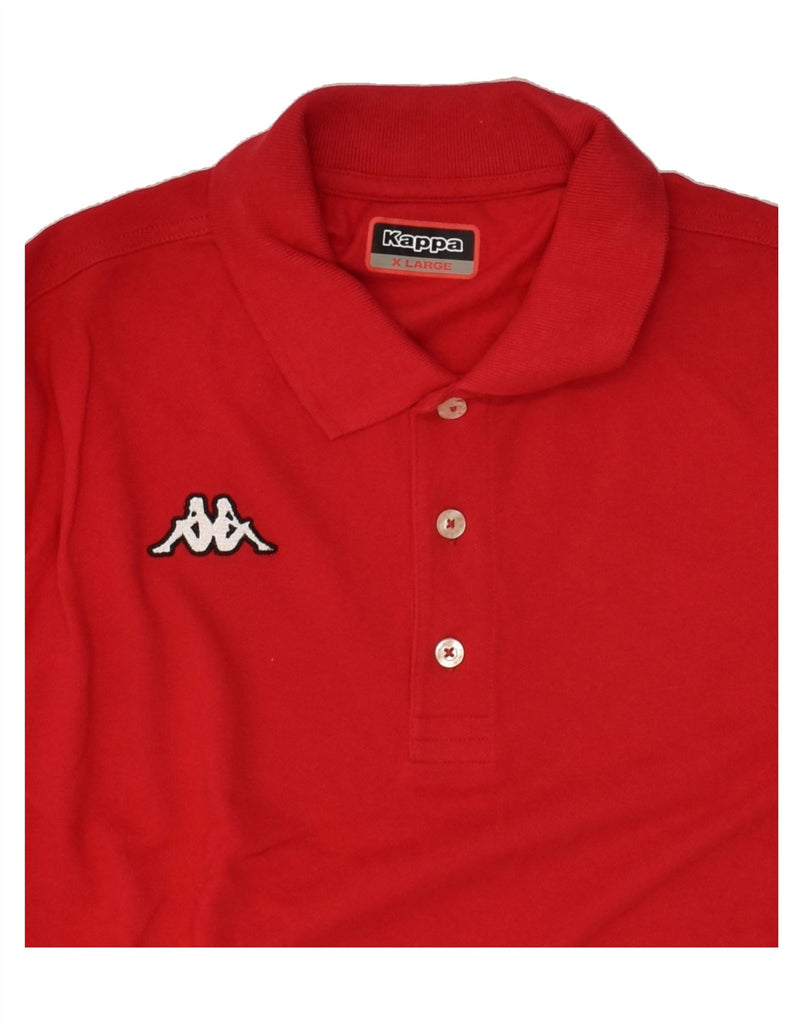 KAPPA Mens Polo Shirt XL Red | Vintage Kappa | Thrift | Second-Hand Kappa | Used Clothing | Messina Hembry 