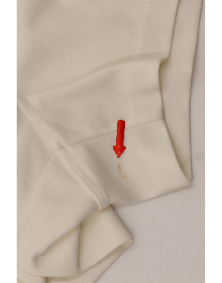 Sergio Tacchini Mens Sport Shorts IT 54 XL White Polyester