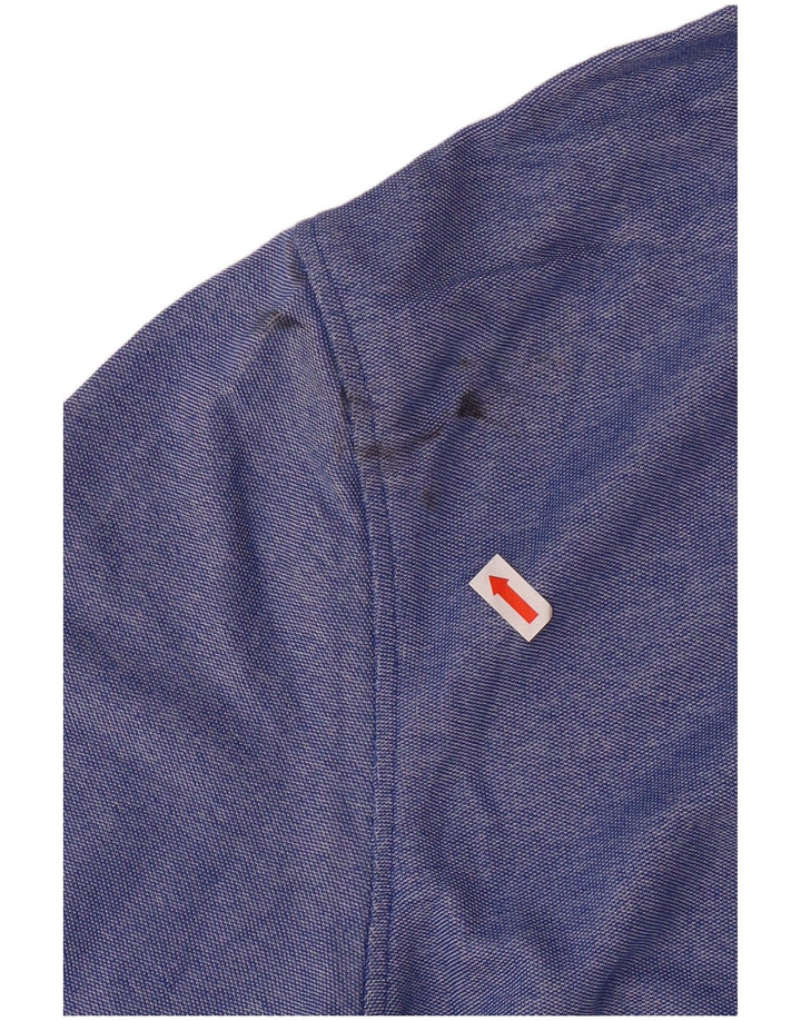 IZOD Mens Polo Shirt Medium Navy Blue