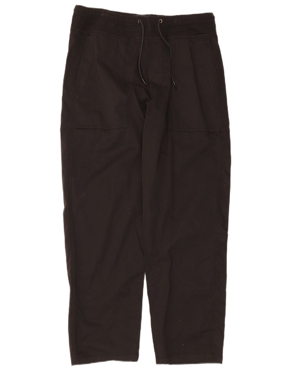 Zara Mens Straight Chino Trousers Large W32 L29 Black Cotton