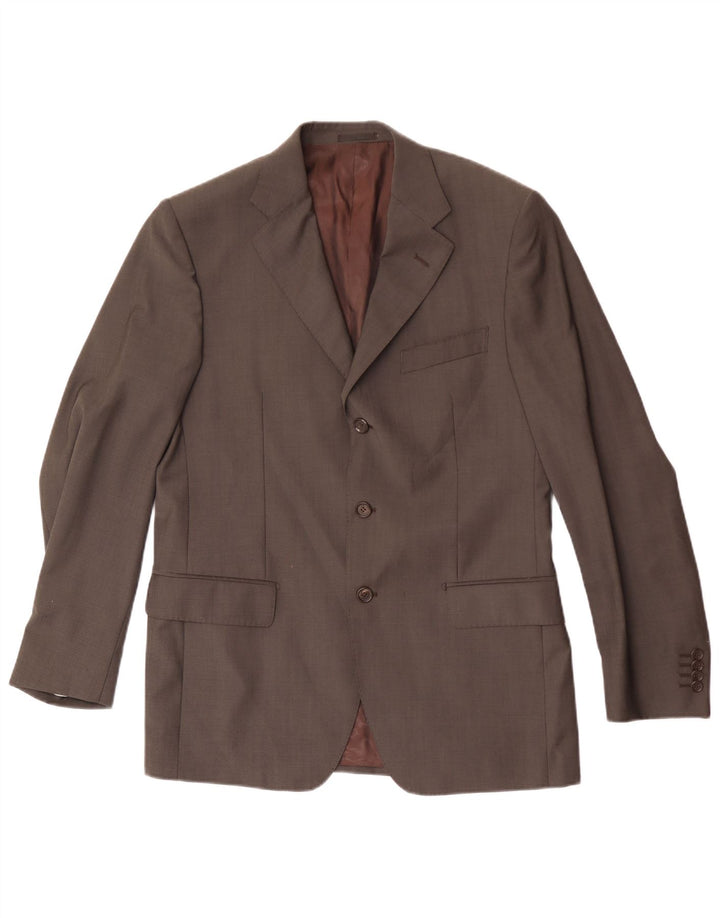 Pierre Cardin Mens Regular Fit 3 Button Blazer Jacket EU 48 Medium Grey