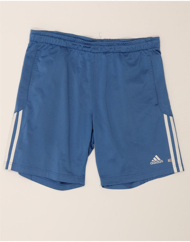 Adidas Mens Sport Shorts Medium  Blue Polyester