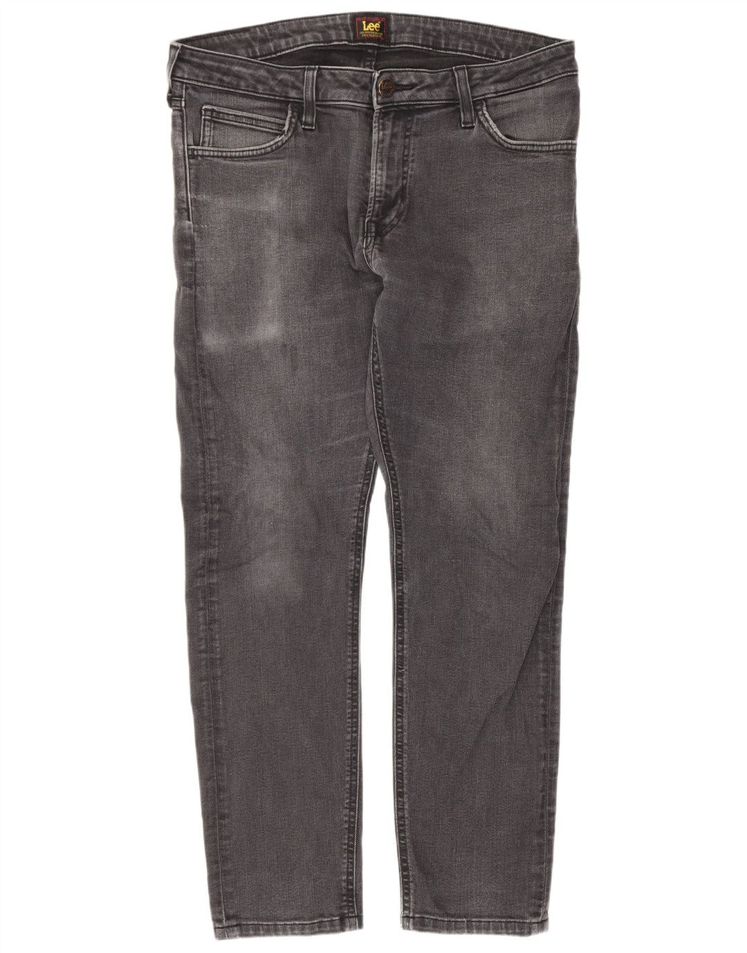 Lee Womens Skinny Jeans W33 L27 Grey Cotton