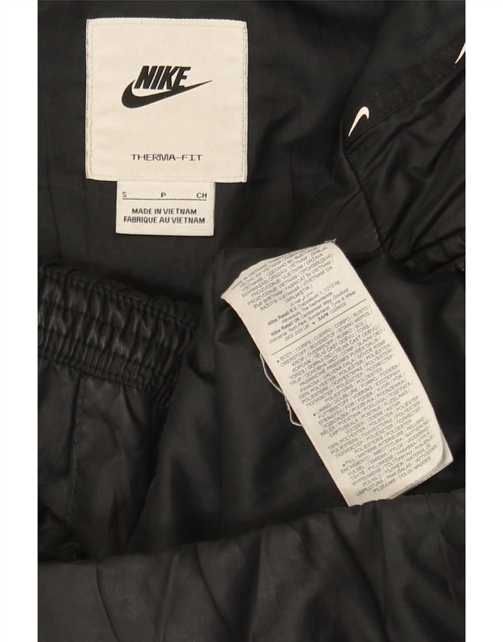 Nike Womens Therma-Fit Oversized Padded Jacket UK 10 Small Black Polyester