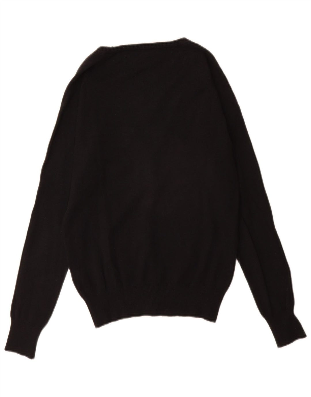 Zara Womens Cardigan Sweater UK 10 Small Black Cotton