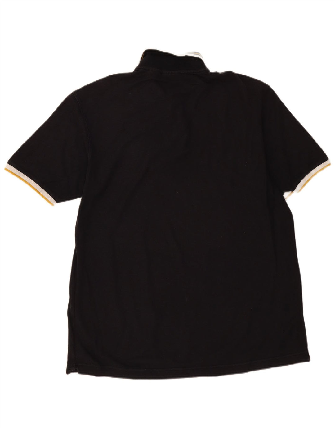 Fila Mens Polo Shirt XL Black Cotton