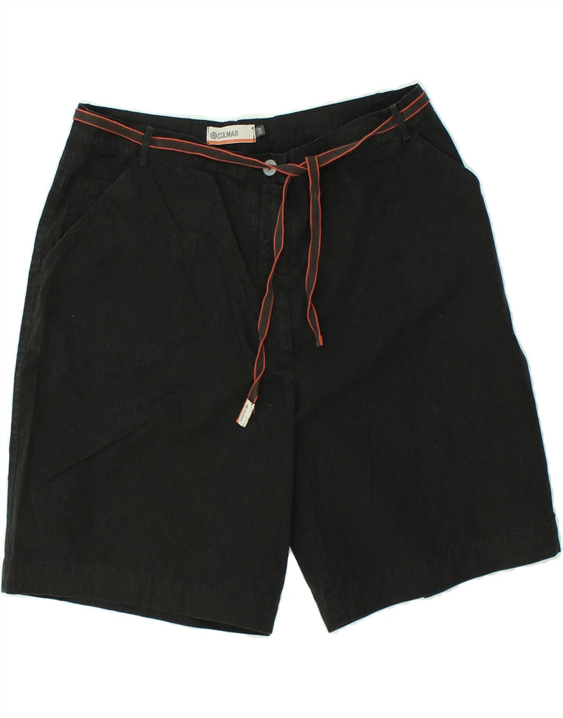 COLMAR Mens Chino Shorts IT 50 Large W32  Black Cotton | Vintage Colmar | Thrift | Second-Hand Colmar | Used Clothing | Messina Hembry 