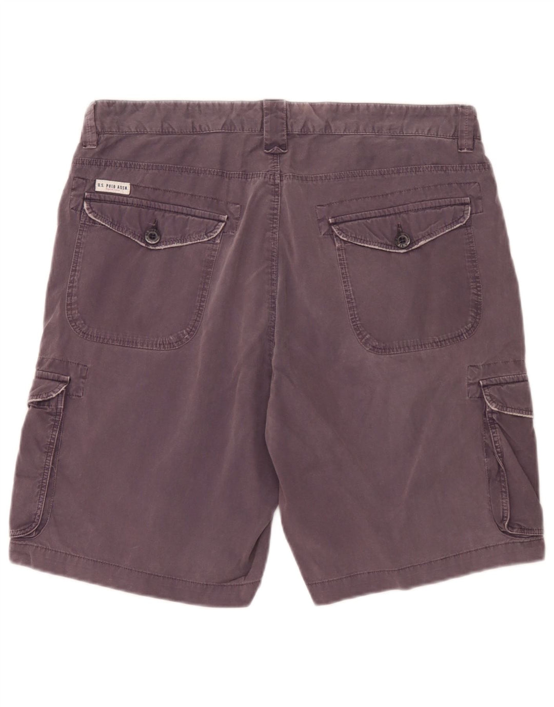 U.S. Polo Assn. Mens Cargo Shorts W36 Large Black Cotton