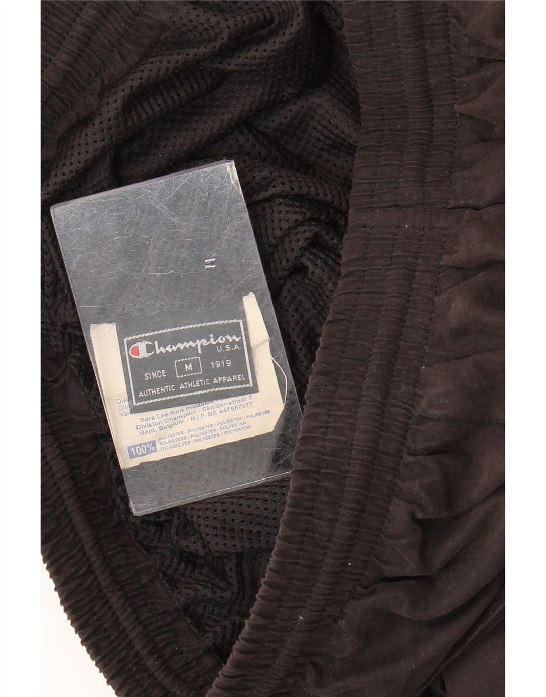 Champion Mens Tracksuit Trousers Medium  Black Polyester