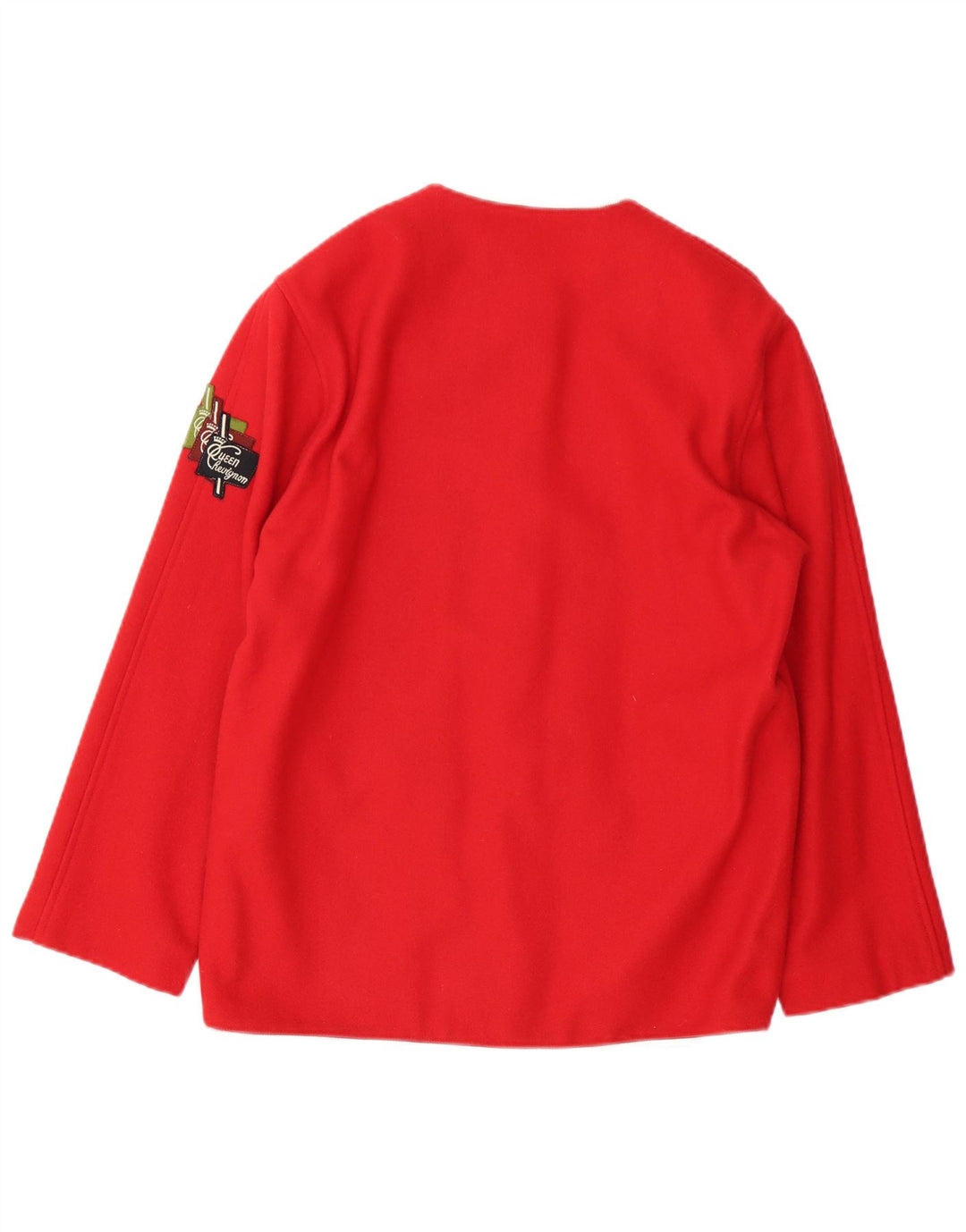 Vintage Womens 5 Button Blazer Jacket UK 14 Medium Red