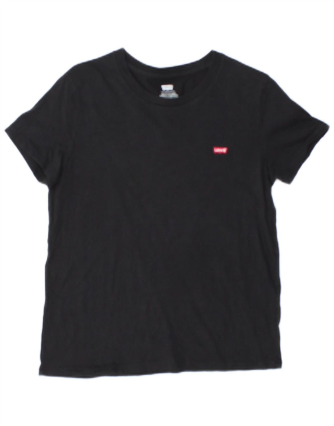 Levi's Womens Oversized T-Shirt Top UK 10 Small Black Cotton