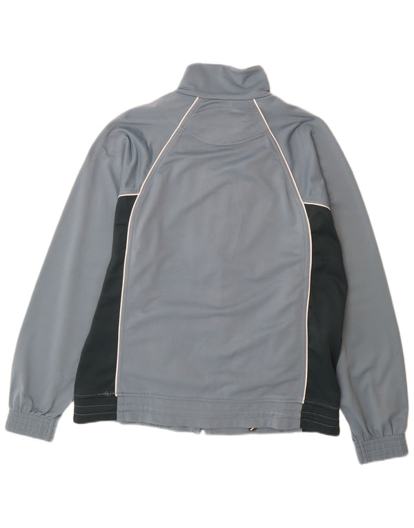 Lotto Mens Tracksuit Top Jacket UK 38/40 Medium Grey Colourblock Polyester