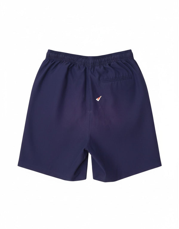 ADIDAS Womens Sport Shorts UK 12 Medium  Navy Blue Polyester