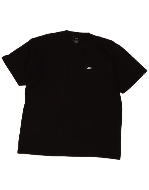 Vans Mens Classic Fit T-Shirt XL Black Cotton