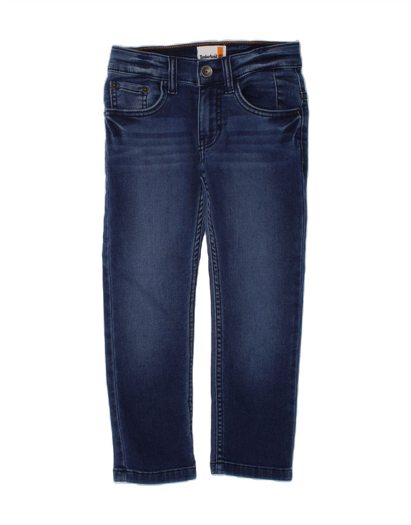TIMBERLAND Boys Slim Jeans 4-5 Years W22 L17 Blue Cotton Vintage Timberland and Second-Hand Timberland from Messina Hembry 