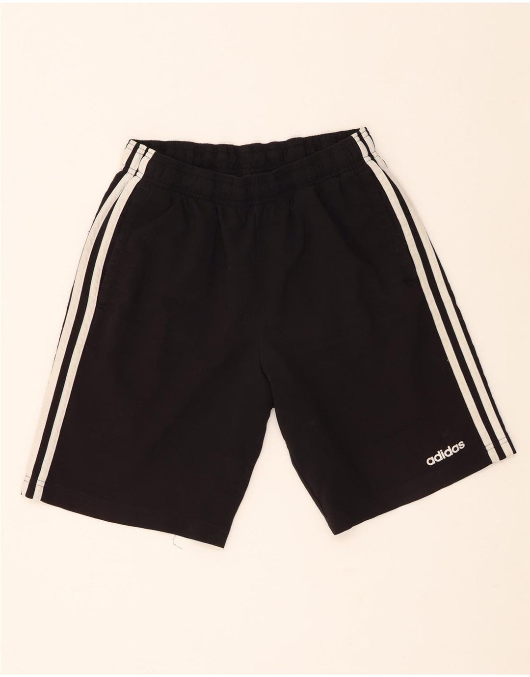 Adidas Boys Sport Shorts 13-14 Years  Black Polyester