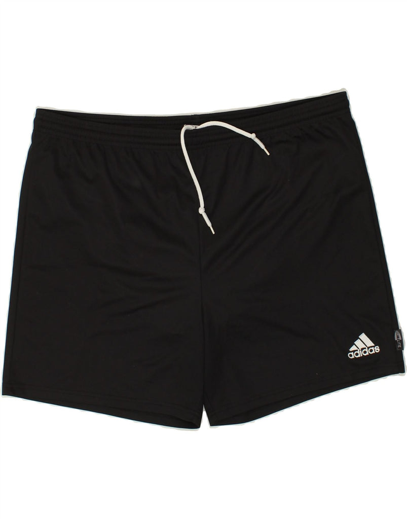 ADIDAS Mens Climalite Sport Shorts XL Black Polyester | Vintage Adidas | Thrift | Second-Hand Adidas | Used Clothing | Messina Hembry 