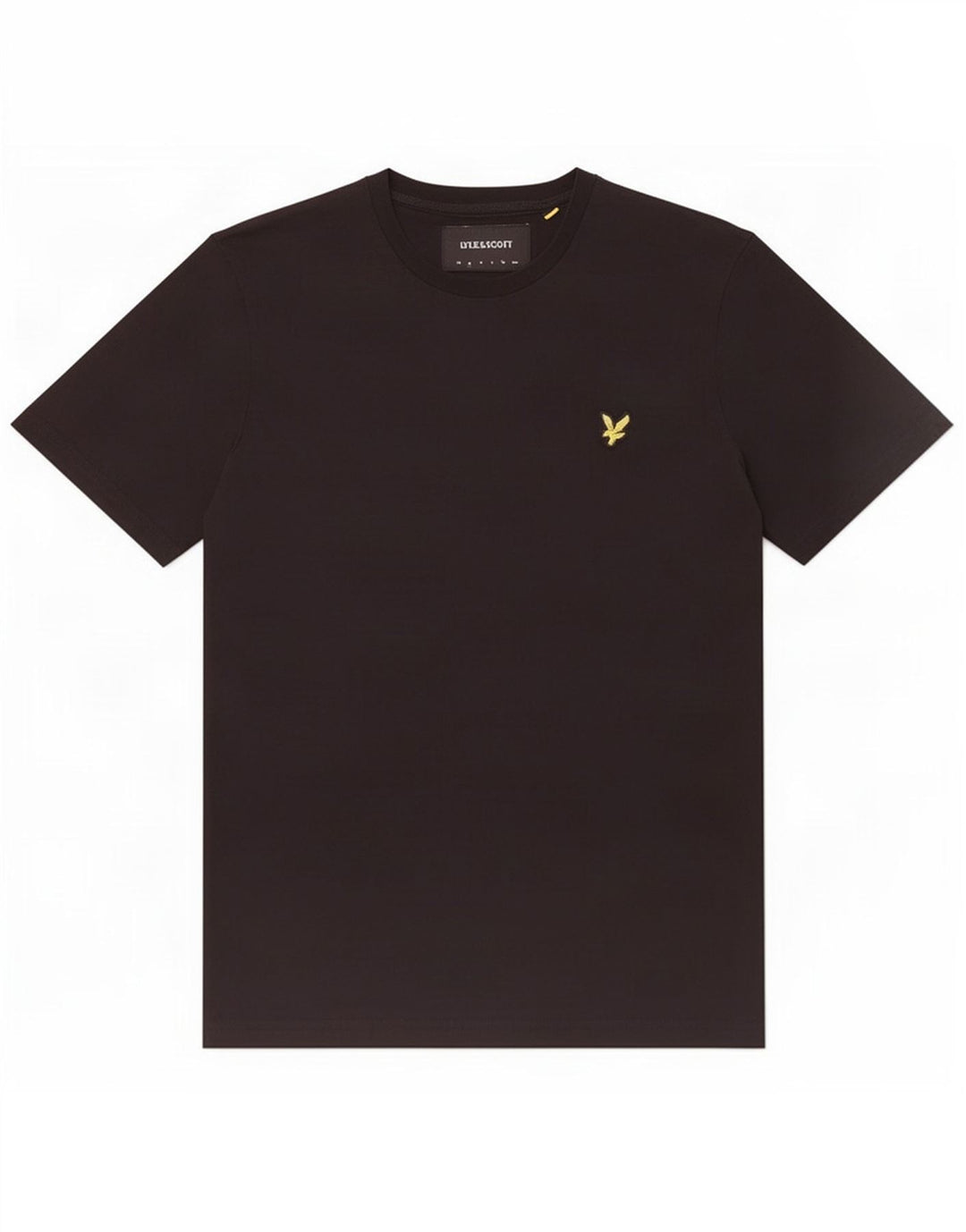 Lyle & Scott Mens T-Shirt Top Small Black Cotton