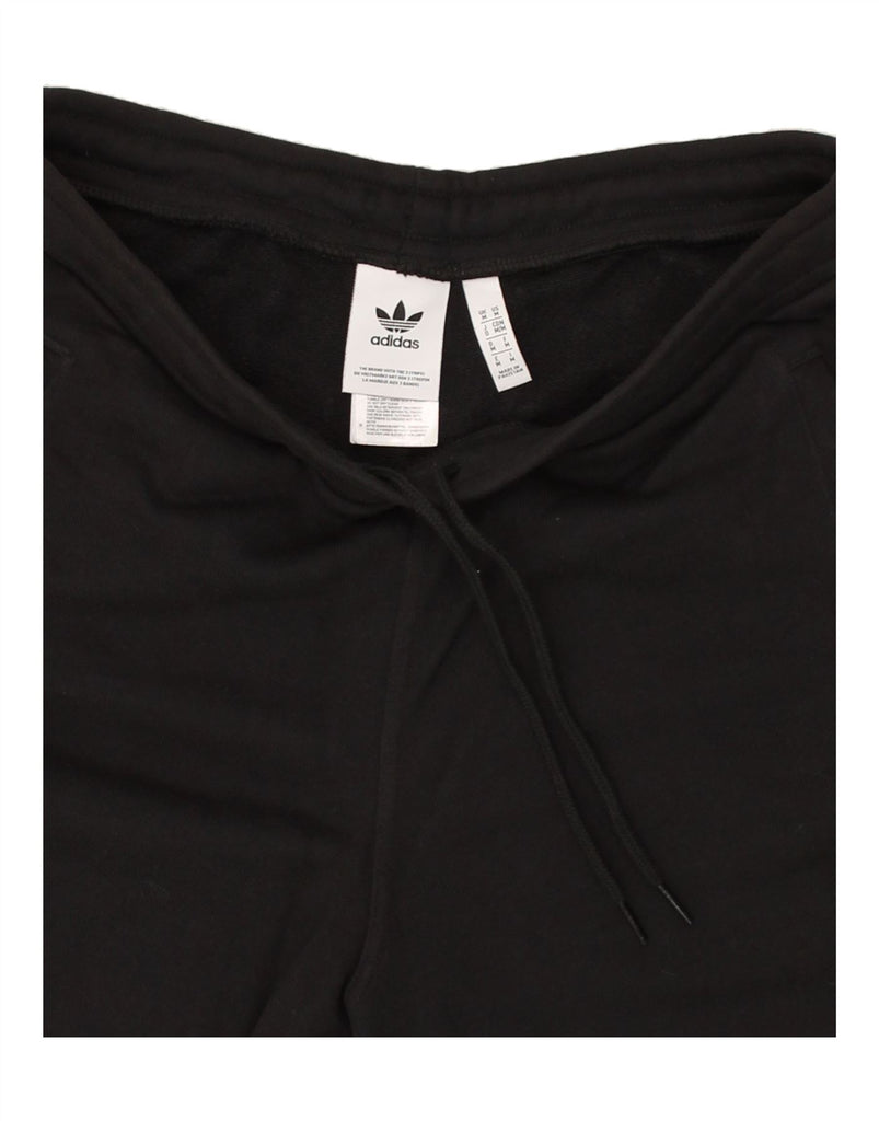 ADIDAS Mens Graphic Sport Shorts Medium Black Cotton | Vintage Adidas | Thrift | Second-Hand Adidas | Used Clothing | Messina Hembry 