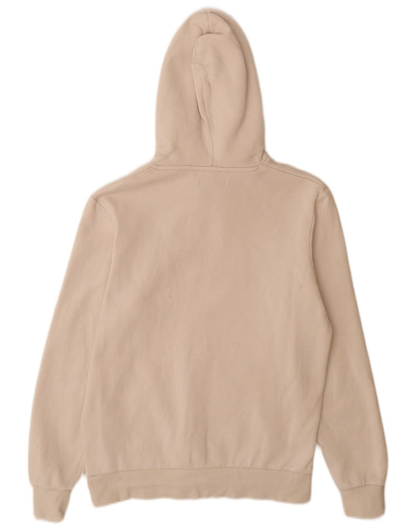 Jack & Jones Mens Graphic Hoodie Jumper Small White Cotton